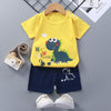 Children'S Short-Sleeved Suit Cotton Baby Summer Baby Clothes