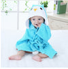 Children's Hooded Absorbent Animal-shaped Bathrobe